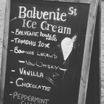 Balvenie ice cream